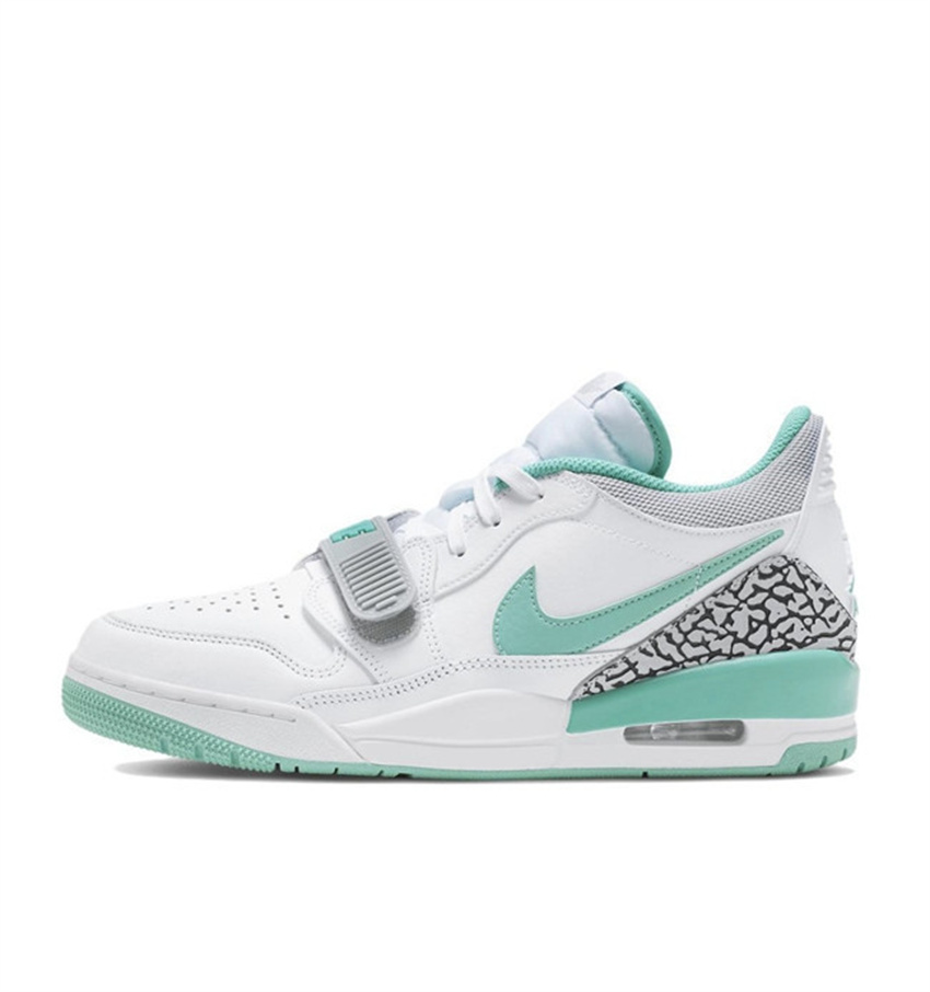 Men's 'White Washed Teal' Running Weapon Air Jordan Legacy 312 Low Shoes 001 CD7069-130